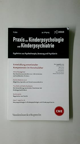 Bild des Verkufers fr PRAXIS DER KINDERPSYCHOLOGIE UND KINDERPSYCHIATRIE BD 13. zum Verkauf von HPI, Inhaber Uwe Hammermller