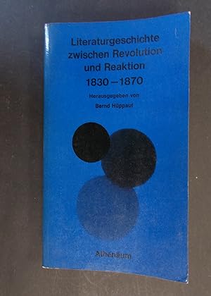 Seller image for Literaturgeschichte zwischen Revolution und Reaktion 1830-1870 for sale by Antiquariat Strter
