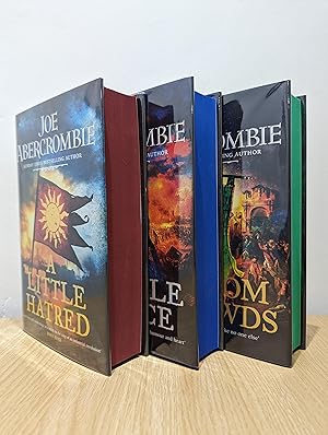 Seller image for The Age of Madness Series 1-3: A Little Hatred; The Trouble with Peace; The Wisdom of Crowds (Signed Numbered First Edition Set) for sale by Fialta Books