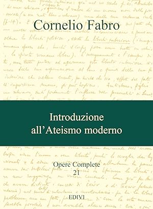 Imagen del vendedor de Opere complete. Introduzione all'ateismo moderno (Vol. 21) a la venta por librisaggi