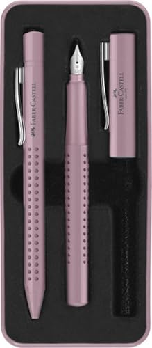 Immagine del venditore per Faber-Castell Fller M/Kuli Set Grip 2010 rose shadows : Grip 2010 Harmony Geschenkset rose shadows, Fller Federbreite M + Kugelschreiber mit Groraummine M, im hochwertigen Metalletui venduto da AHA-BUCH GmbH