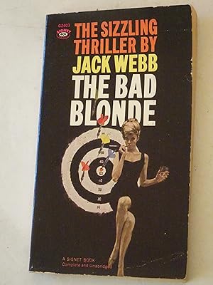 Image du vendeur pour The Bad Blonde mis en vente par Powdersmoke Pulps