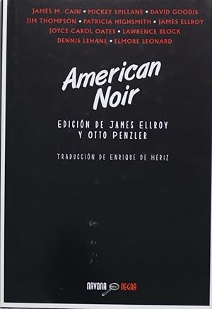 Imagen del vendedor de American noir a la venta por Librera Alonso Quijano