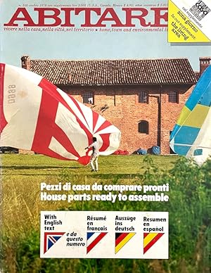 Abitare magazine 168 October 1978 [text in Italian & English]