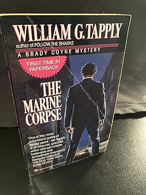 The Marine Corpse / ("Brady Coyne" Series #4), Mass Market Paperback, First Edition, RARE, COLLEC...