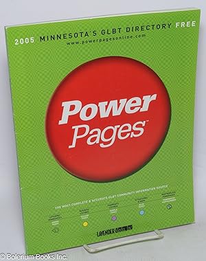 Power Pages: Minnesota's 2005 GLBT Directory