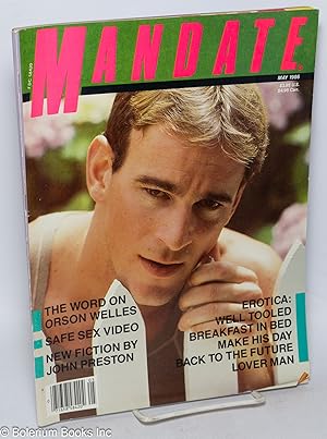 Seller image for Mandate: the national magazine of entertainment & eros; vol. 12, #2, May 1986 for sale by Bolerium Books Inc.