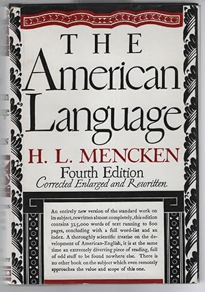 The American Language: An Inquiry into the Development of English in the United States