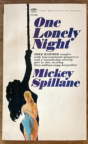 Image du vendeur pour One Lonely Night mis en vente par Molly's Brook Books