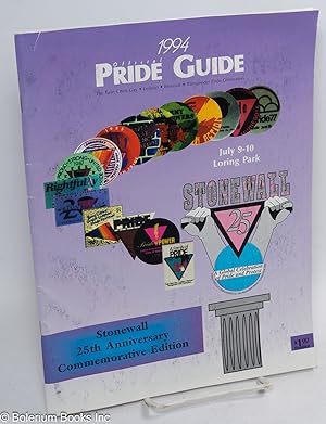Seller image for 1994 Official Pride Guide: The Twin Cities Gay Lesbian Bisexual Transgender Pride Celebration; Stonewall 25th Anniversary Commemorative Edition for sale by Bolerium Books Inc.