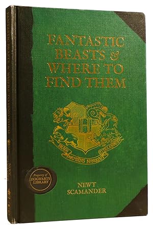 Seller image for FANTASTIC BEASTS & WHERE TO FIND THEM for sale by Rare Book Cellar
