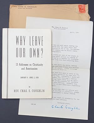 Why leave our own? 13 addresses on Christianity and Americanism, January 8 - April 2, 1939