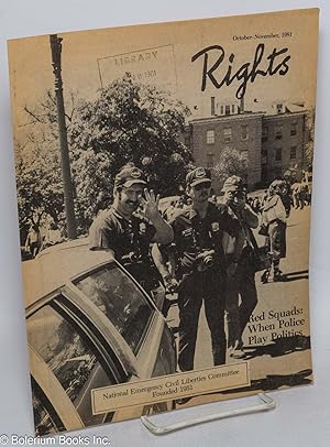 Seller image for Rights: Vol. 27, No. 3, Oct.-Nov. 1981; Red Squads: When Police Play Politics for sale by Bolerium Books Inc.