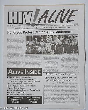 HIV!Alive/SIDA!Vida: news & resources from the HIV Community Coalition; vol. 1, #5, Dec. 1995 - J...