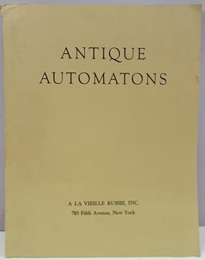 Seller image for A Loan Exhibition of Antique Automations November 3 - December 5, 1950 for sale by Antique Emporium