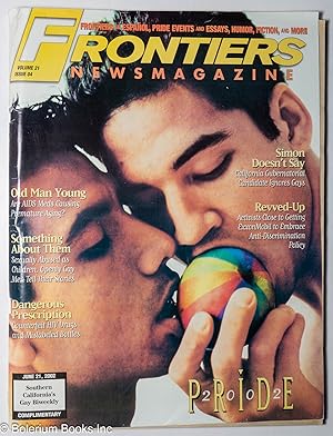 Frontiers Newsmagazine: vol. 21, #4, June 21, 2001:Pride 2002