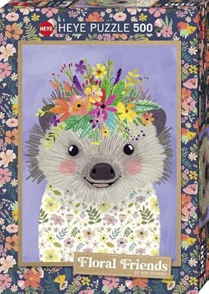 Imagen del vendedor de Funny Hedgehog Puzzle : 500 Teile a la venta por AHA-BUCH GmbH