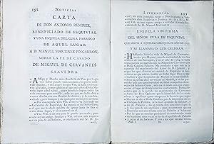 Bild des Verkufers fr Ensayo de una bibliotheca de traductores espaoles donde se da noticia de las traducciones que hay en castellano de la sagrada escritura, santos padres, filosofos, historiadores, medicos, oradores, poetas, asi griegos como latinos; y de otros autores que hand florecido antes de la invencion de la imprenta. Preceden varias noticias literarias para las vidas de otros escritores espaoles. zum Verkauf von Jack Baldwin Rare Books