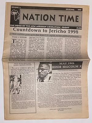 Nation Time: the voice of the New Afrikan Liberation Front. Vol. 2 (Spring 1997)