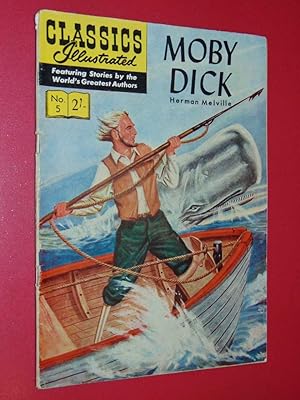 Classics Illustrated #5. Moby Dick. Good/Very Good 3.0 Australian Edition