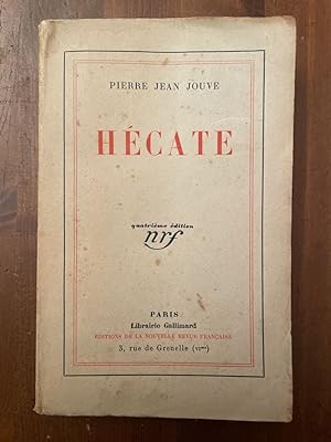 Bild des Verkufers fr Hcate zum Verkauf von Librairie des Possibles