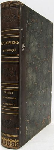 France: planches du dictionnaire encyclopédique représentant les édifices les plus remarquables d...