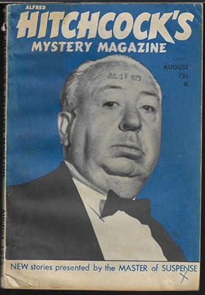 Bild des Verkufers fr ALFRED HITCHCOCK Mystery Magazine: August, Aug. 1973 zum Verkauf von Books from the Crypt