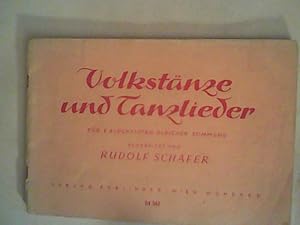 Bild des Verkufers fr Volkstnze und Tanzlieder fr 2 Blockflten gleicher Stimmung 04343 zum Verkauf von ANTIQUARIAT FRDEBUCH Inh.Michael Simon