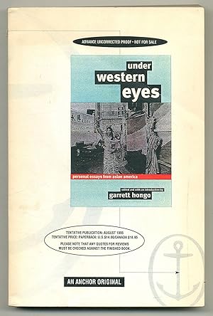 Bild des Verkufers fr Under Western Eyes: Personal Essays from Asian America zum Verkauf von Between the Covers-Rare Books, Inc. ABAA