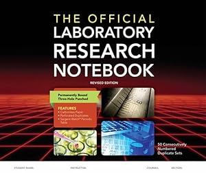 Seller image for Official Laboratory Research Notebook for sale by GreatBookPrices