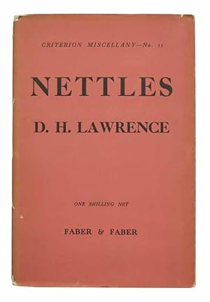 Imagen del vendedor de NETTLES. Criterion Miscellany -- No. 11 a la venta por Tavistock Books, ABAA