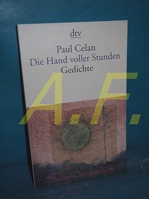 Bild des Verkufers fr Die Hand voller Stunden : Gedichte Ausgew. und mit einem Nachw. vers. von Michael Krger / dtv , 12589 zum Verkauf von Antiquarische Fundgrube e.U.