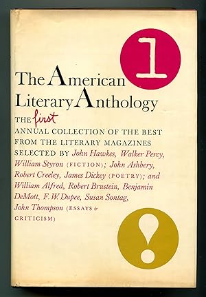Image du vendeur pour The American Literary Anthology / 1: The First Annual Collection of the Best from the Literary Magazines mis en vente par Between the Covers-Rare Books, Inc. ABAA