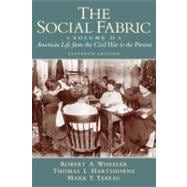 Seller image for Social Fabric, The, Volume 2 for sale by eCampus