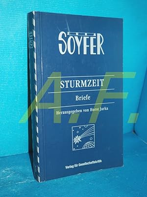 Seller image for Sturmzeit : Briefe 1931 - 1939 (Antifaschistische Literatur und Exilliteratur 5) for sale by Antiquarische Fundgrube e.U.