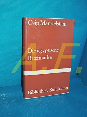 Bild des Verkufers fr Die gyptische Briefmarke (Bibliothek Suhrkamp Band 94) zum Verkauf von Antiquarische Fundgrube e.U.