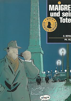 Maigret und sein Toter. Zeichn.: Phillipe Wurm.