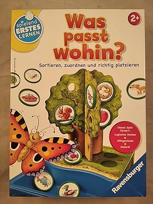 Was passt wohin? Sortieren, zuordnen und richtig platzieren [Kinderspiel]. Achtung: Nicht geeigne...