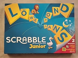 Mattel Games Y9670: Scrabble Junior Kreuzwortspiel [Wortspiel]. Zwei lustige Wörterspiele in eine...