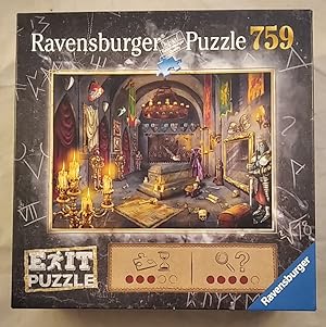 Im Vampirschloss - EXIT-Puzzle [759 Teile Rätsel-Puzzle]. Achtung: Nicht geeignet für Kinder unte...