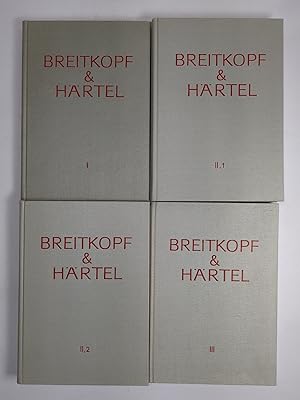 Breitkopf & Härtel Gedenkschrift und Arbeitsbericht