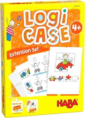 Bild des Verkufers fr LogiCase Extension Set Kinderalltag (Spiel-Zubehr) : 40 Rtselkarten mit 77 Rtseln, 1 kleine Karte (Blende) zum Verkauf von AHA-BUCH GmbH