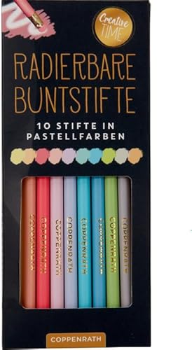 Image du vendeur pour Radierbare Buntstifte : 10 Stifte in Pastellfarben (Creative Time) mis en vente par AHA-BUCH GmbH