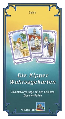 Bild des Verkufers fr Die Kipper Wahrsagekarten, 36 Karten : Zukunftsvorhersage mit den beliebten Zigeuner-Karten zum Verkauf von AHA-BUCH GmbH