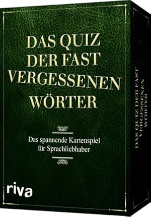 Immagine del venditore per Das Quiz der fast vergessenen Wrter : Das spannende Kartenspiel fr Sprachliebhaber venduto da AHA-BUCH GmbH