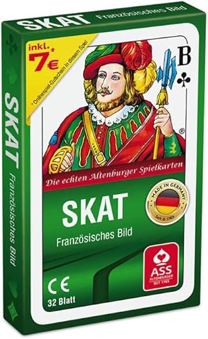 Image du vendeur pour Skat, franzsisches Bild in Faltschachtel mis en vente par AHA-BUCH GmbH