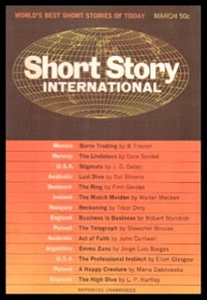 Imagen del vendedor de SHORT STORY INTERNATIONAL - Volume 1, Number 3 - March 1964 a la venta por W. Fraser Sandercombe