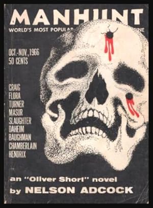 Seller image for MANHUNT - Volume 14, number 5 - October November 1966 for sale by W. Fraser Sandercombe