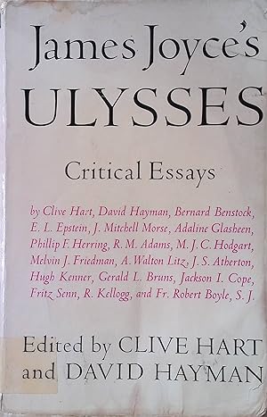 James Joyce's Ulysses: Critical Essays