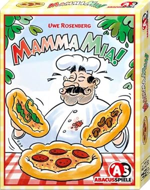 Bild des Verkufers fr Mamma Mia! : Auf der Auswahlliste zu Spiel des Jahres 1999 und International Gamers Award Multi-Player Category 2000. Ausgezeichnet mit A la Carte 1999, Platz 2. Für 2-5 Spieler. Spieldauer: 30-40 Min. zum Verkauf von AHA-BUCH GmbH